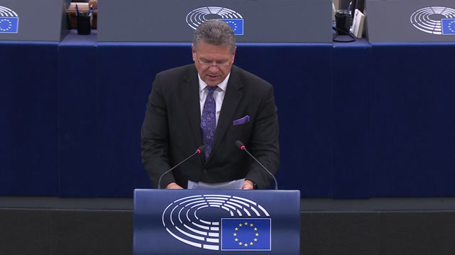Council and Commission statements - EU-China Relations: closing statement by Maroš ŠEFČOVIČ, European Commissioner for Trade and Economic Security, and European Commissioner for Interinstitutional Relations and Transparency